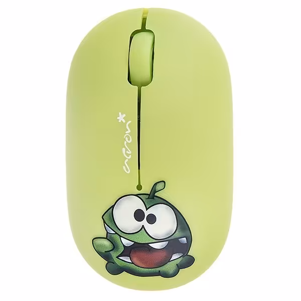 ماوس اپتیکال همراه با ماوس پد اکرون مدل OM300 طرح قورباغه