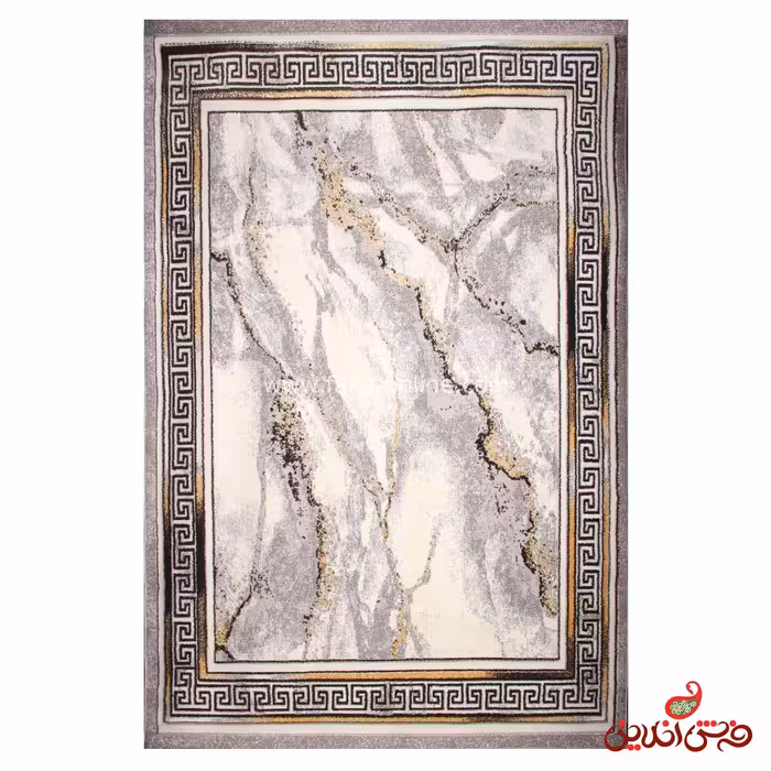 فرش ساوین کد 8017 کرم