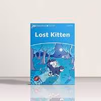 Dolphin Readers 1 Lost Kitten | کتاب داستان زبان اصلی دلفین ریدرز 1 بچه گربه گمشده | خرید کتاب زبان | خرید لوازم التحریر | چی کتاب | بالاترین تخفیف و ارسال رایگان
