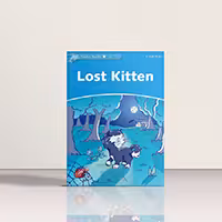 Dolphin Readers 1 Lost Kitten | کتاب داستان زبان اصلی دلفین ریدرز 1 بچه گربه گمشده | خرید کتاب زبان | خرید لوازم التحریر | چی کتاب | بالاترین تخفیف و ارسال رایگان