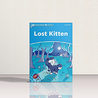 Dolphin Readers 1 Lost Kitten | کتاب داستان زبان اصلی دلفین ریدرز 1 بچه گربه گمشده | خرید کتاب زبان | خرید لوازم التحریر | چی کتاب | بالاترین تخفیف و ارسال رایگان