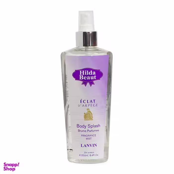 بادی اسپلش هیلدا بیوت (Hilda Beaut) مدل Lanvin Eclat حجم 250 میلی لیتر