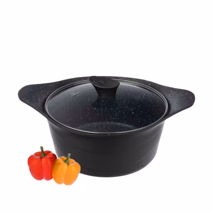 قابلمه گرانیتی محصول عروس تفلون مدل دیاکو DDi0228سایز 28