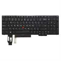 کیبورد لپ تاپ لنوو مدل Thinkpad E580 مشکی با ماوس با فریم