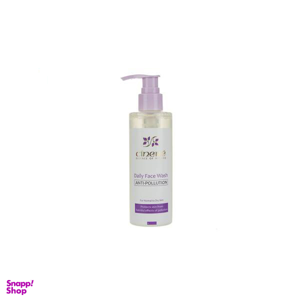ژل شست و شو صورت سینره مدل Normal & Dry Skin حجم 200 میلی لیتر