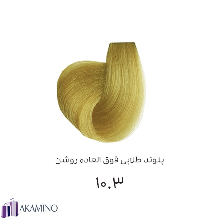 رنگ مو DF بلوند طلایی فوق العاده روشن شماره 103