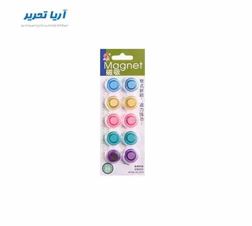 مگنت تخته وایت برد کوچک بسته 10 عددی