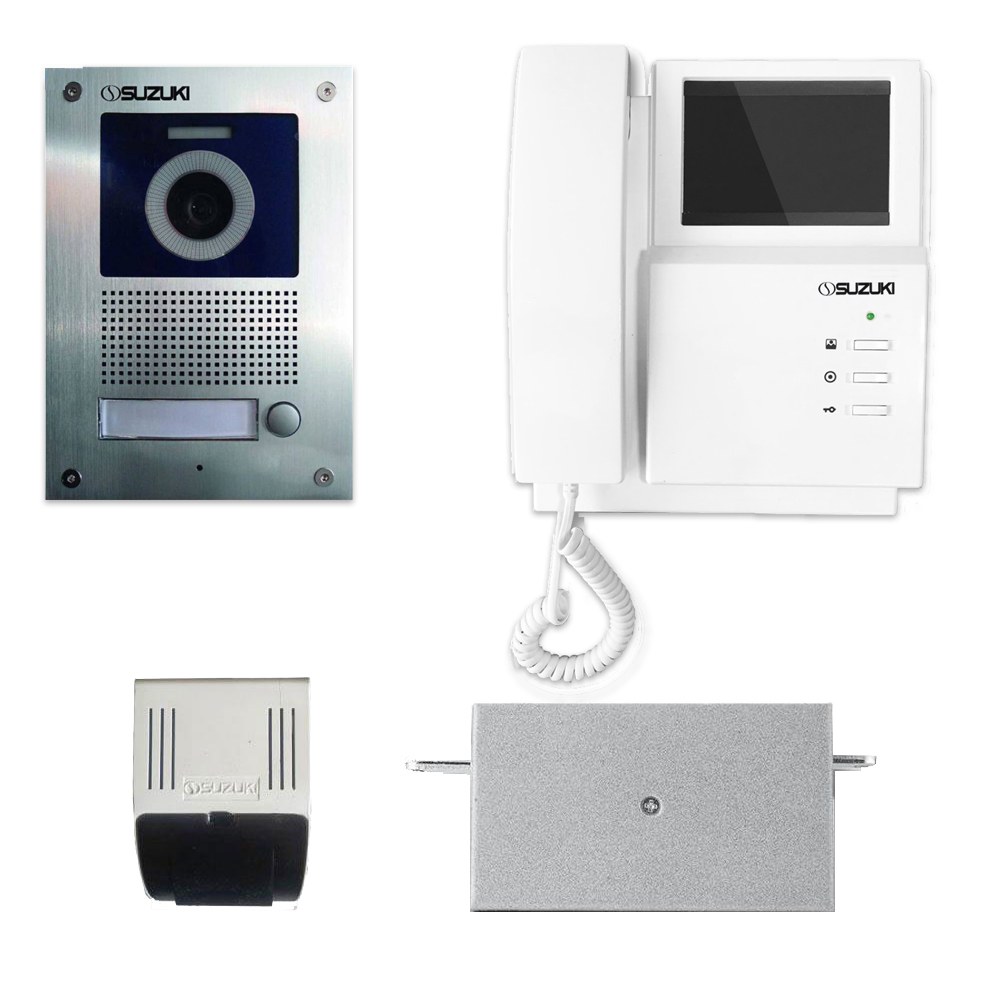 پکیج آیفون تصویری تکواحدی سوزوکی مدل SZ-413 بدون حافظه