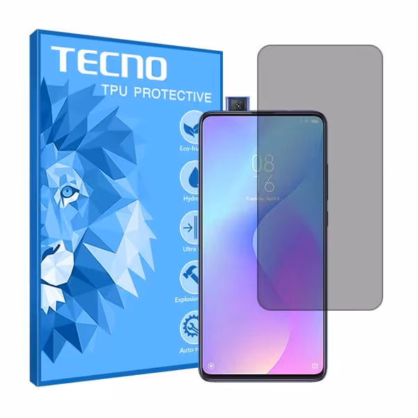 گلس شیائومی Mi 9T مدل هیدروژلی پرایوسی برند تکنو کد S