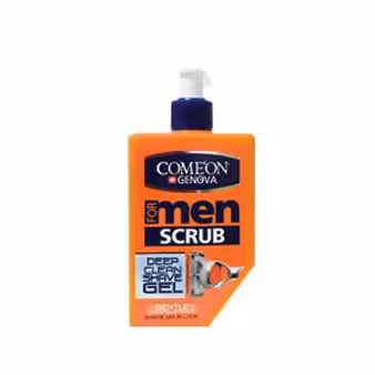 ژل اصلاح مردانه کامان مدل scrub حجم 260 میل