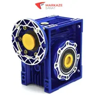 گیربکس حلزونی 75 نسبت 1:20 چینی برای الکتروموتور 1.5 کیلووات