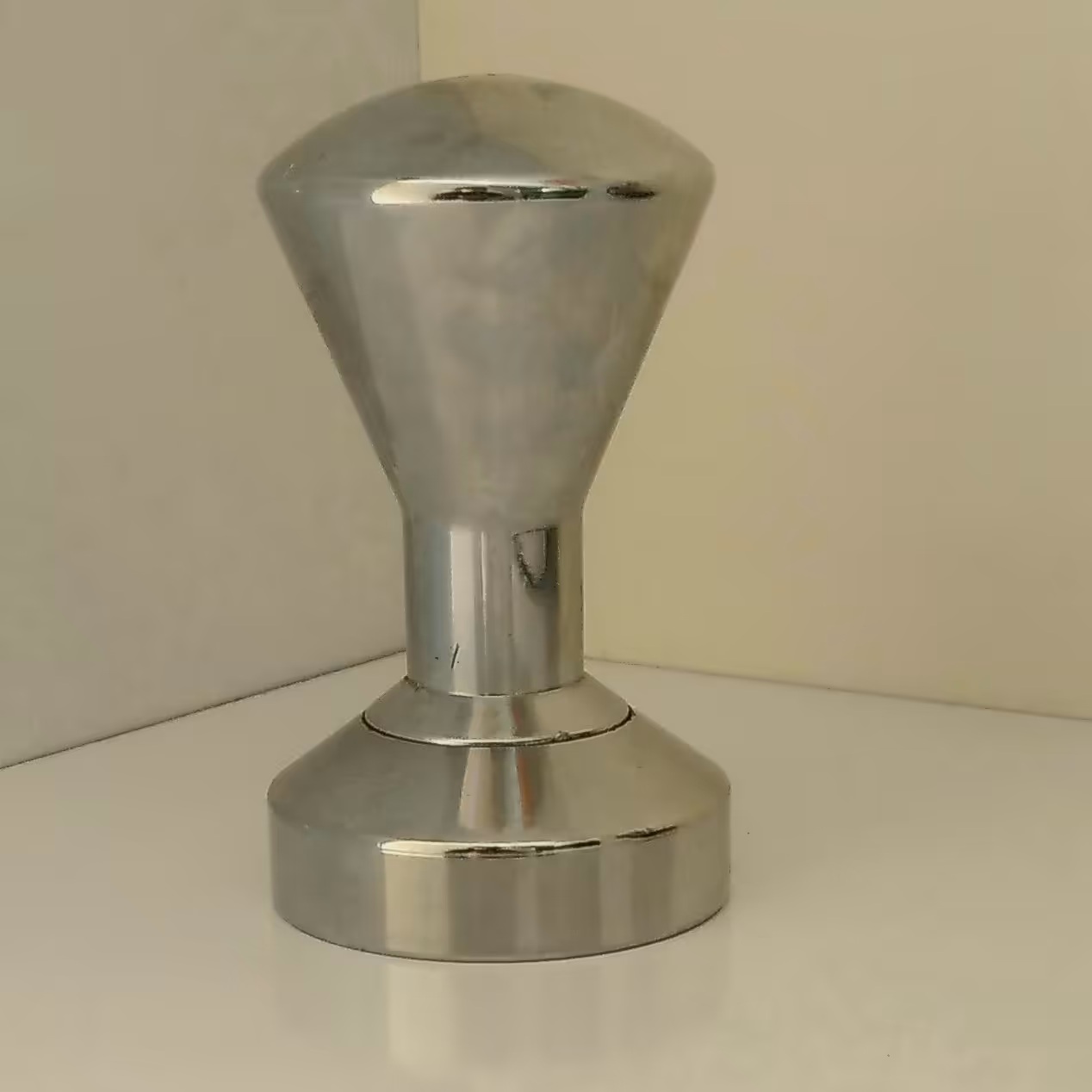 تمپر قهوه  استیل 