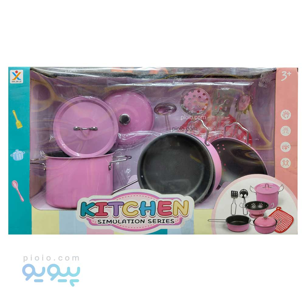 اسباب بازی سرویس 9 پارچه آشپزخانه آیتم 988-A2