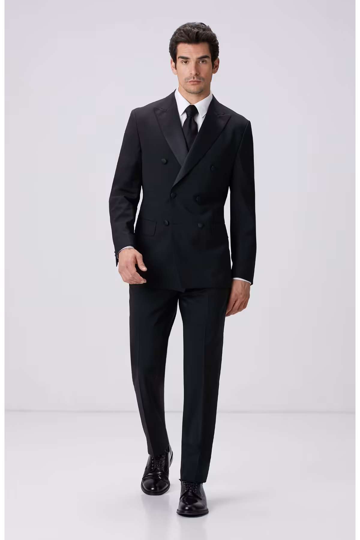کت وشلوار مشکی مردانه و شلوار توکسدو مخلوط پشم سیاه نتورک Network