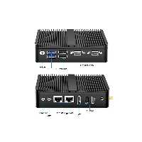 تین کلاینت صنعتی N100 دو پورت Lan دو پورت Com