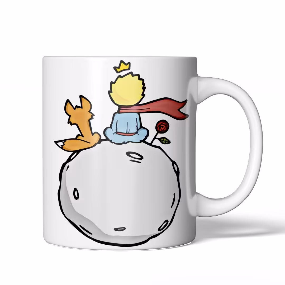 لیوان ماگ سرامیکی مدل شازده کوچولو