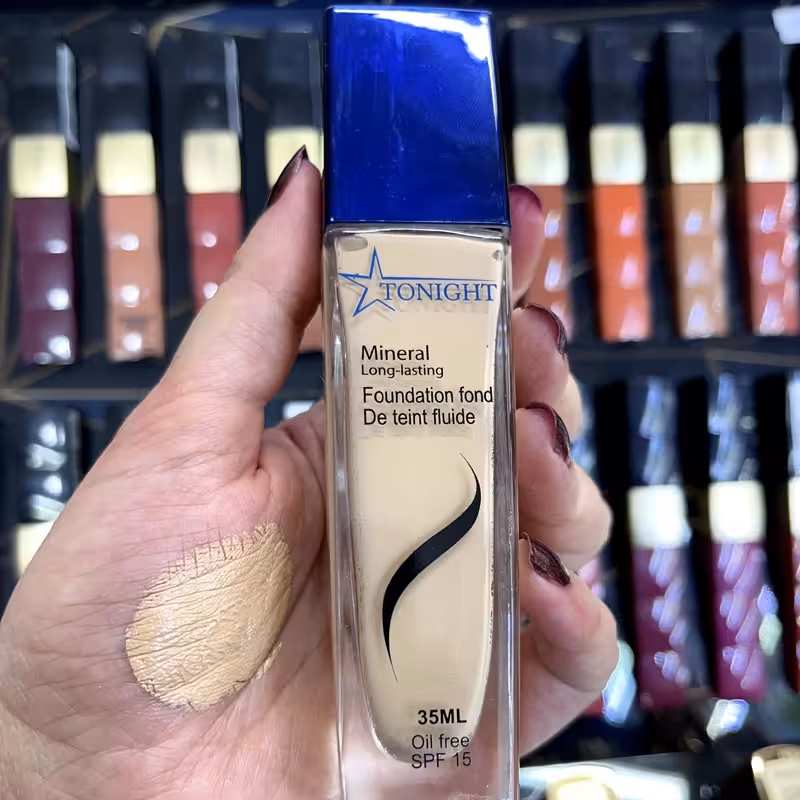 کرم پودر کاور سنگین برند تونایت To night بدون روغن 35 میلی لیتر spf15  کد103 | amazonchi