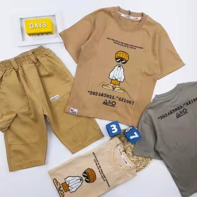 ست پسرانه طرح پسر عینکی کد 10185