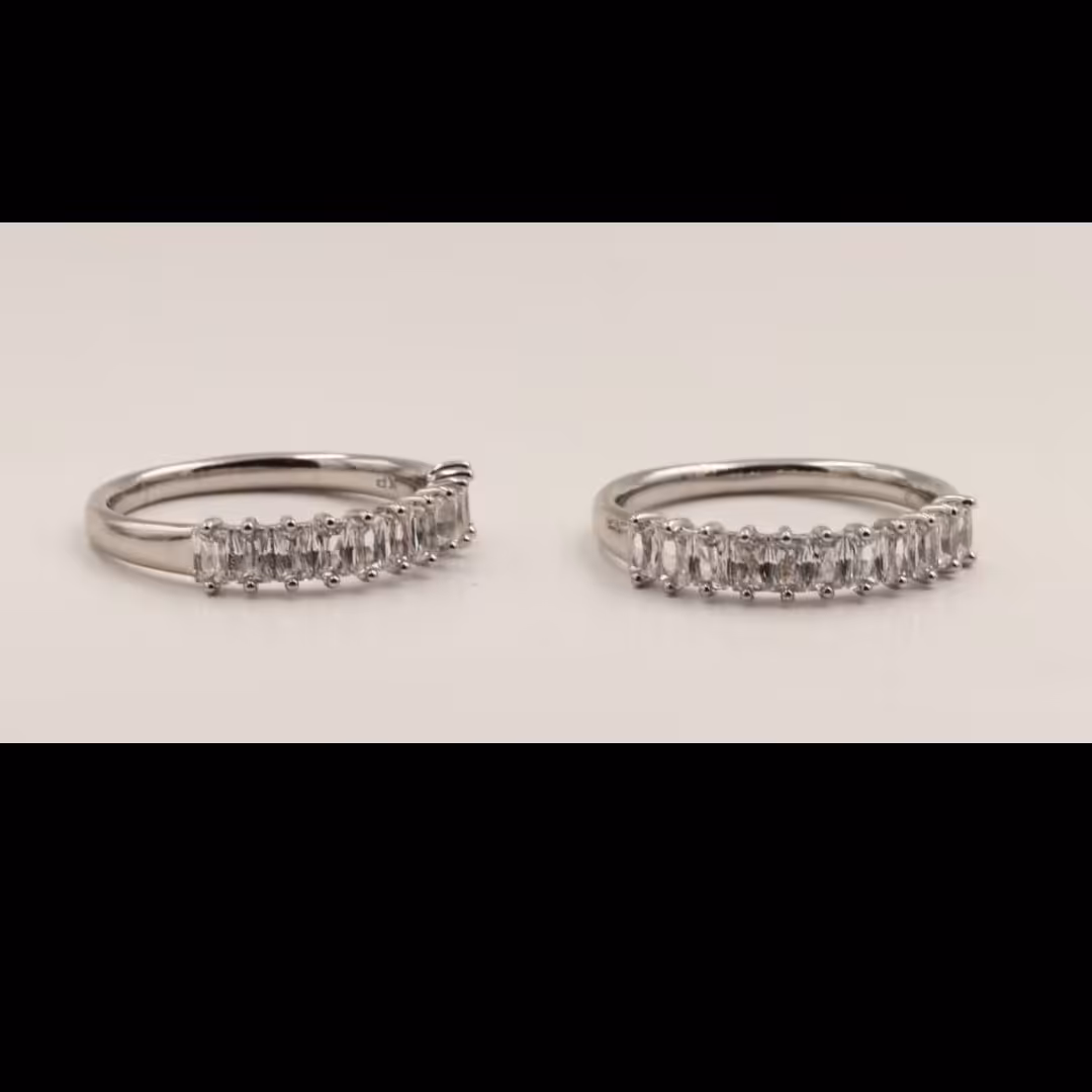 انگشتر کد11490برند ژوپینگ.طرح جواهر.نگین اتمی.با آبکاری طلا.ضد حساسیت.رنگ ثابت.سایزبندی کامل7