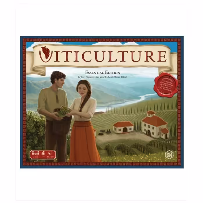 بازی فکری و بردگیم ویتی کالچر (پرورش انگور) Viticulture Essential Edition