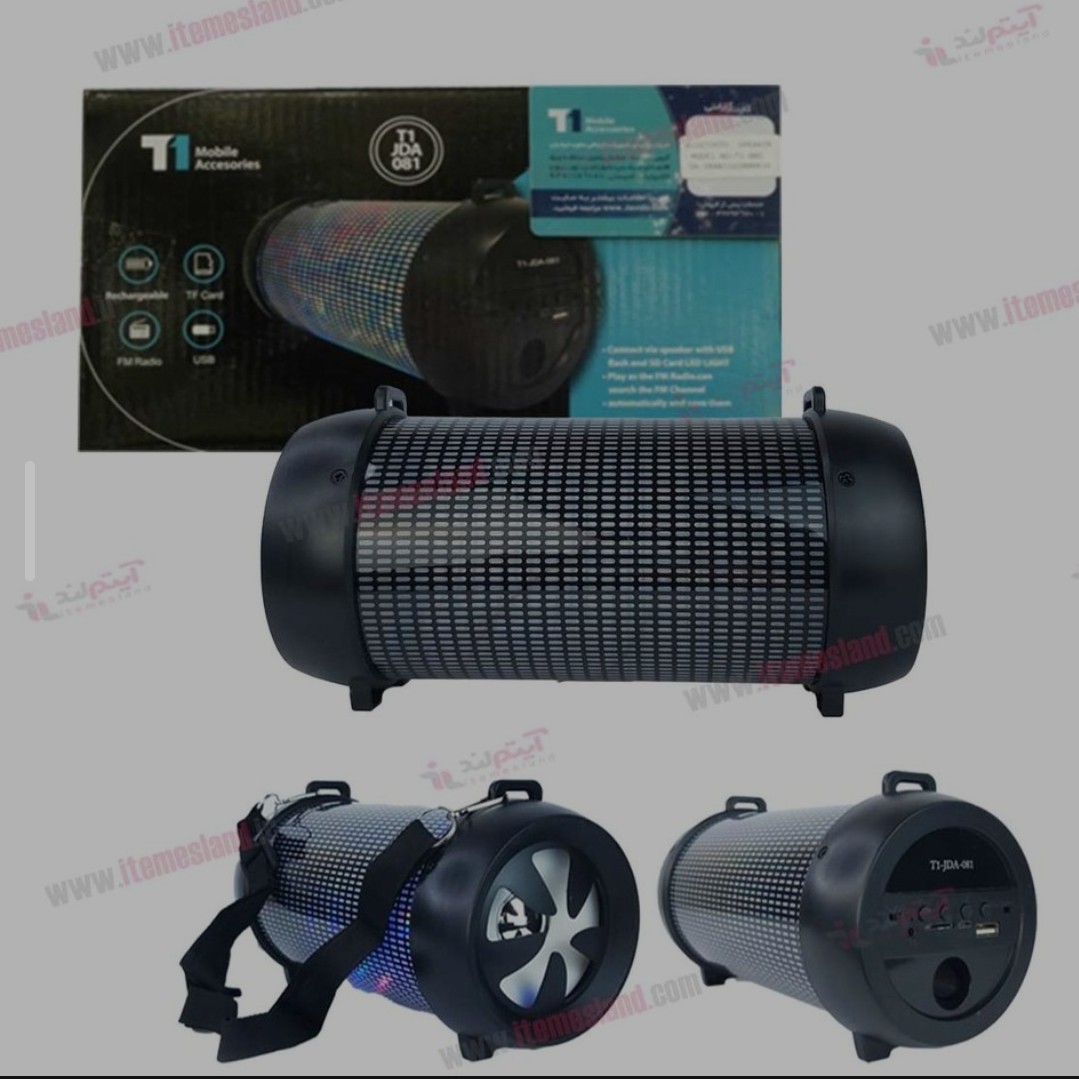 اسپیڪر بلوتوثی قابل حمل T1 مدل jda081