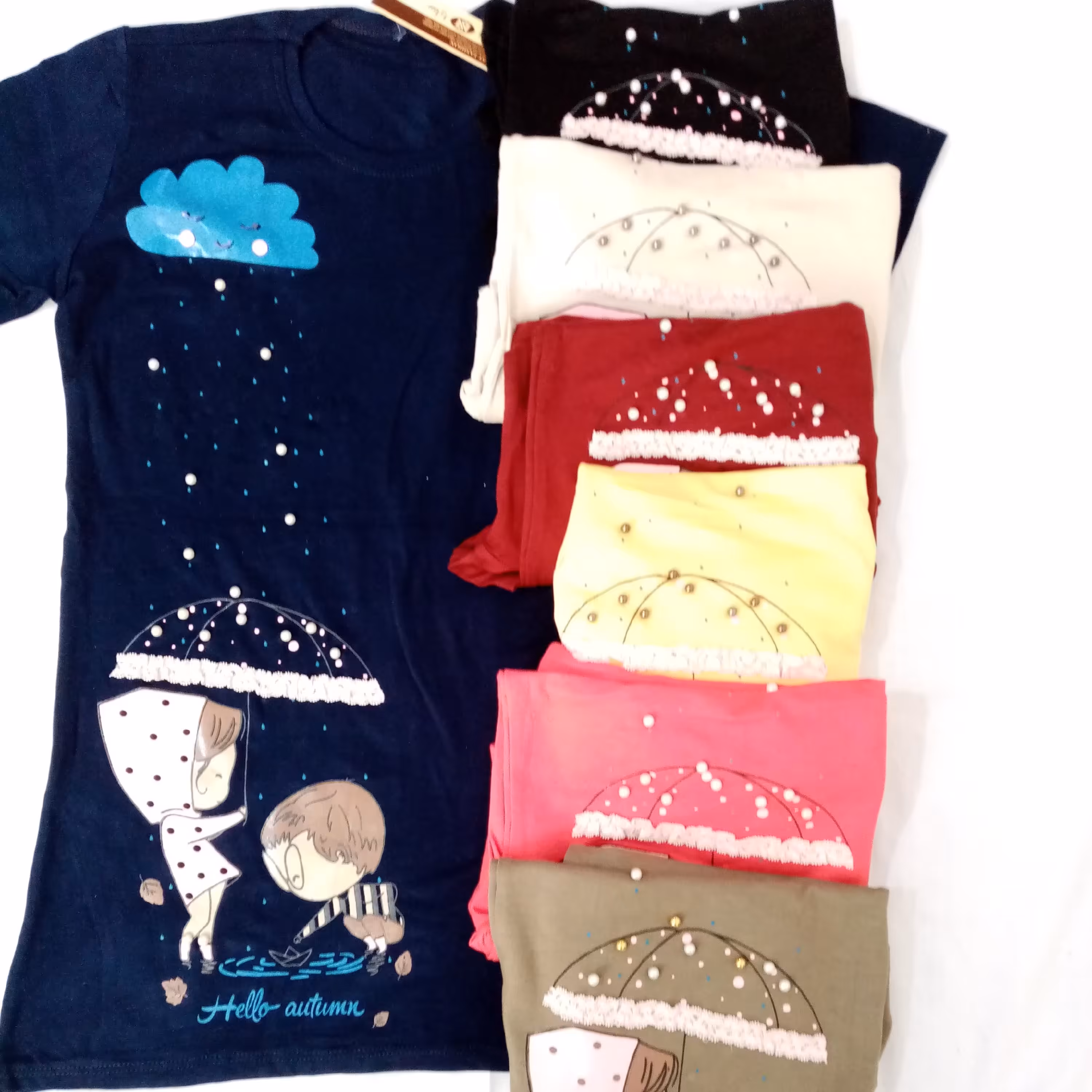 تیشرت چتر کار شده