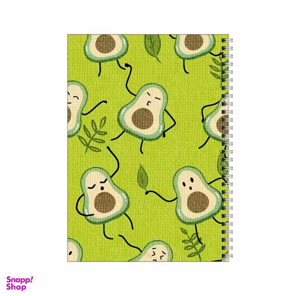 دفتر مشق 100 برگ بامبیلیپ طرح پترن آواکادو کد 5226830