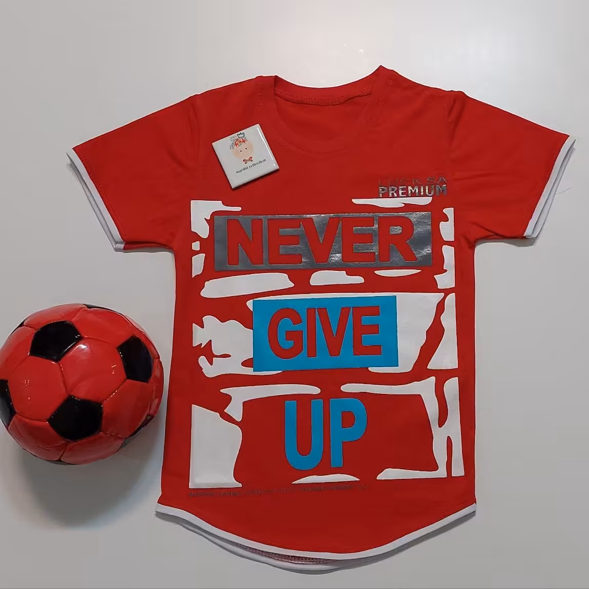 تیشرت اسپرت سبز و سرمه ای و انبه ای در سایز 1 و 2 و 3