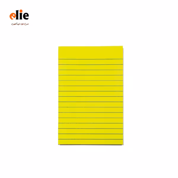 یادداشت چسبدار رنگی A6 خط دار