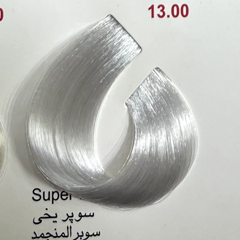 رنگ سوپر یخی 1300 ،رنگ مو کم آمونیاک پیلون ویک عدد اکسیدان | amazonchi