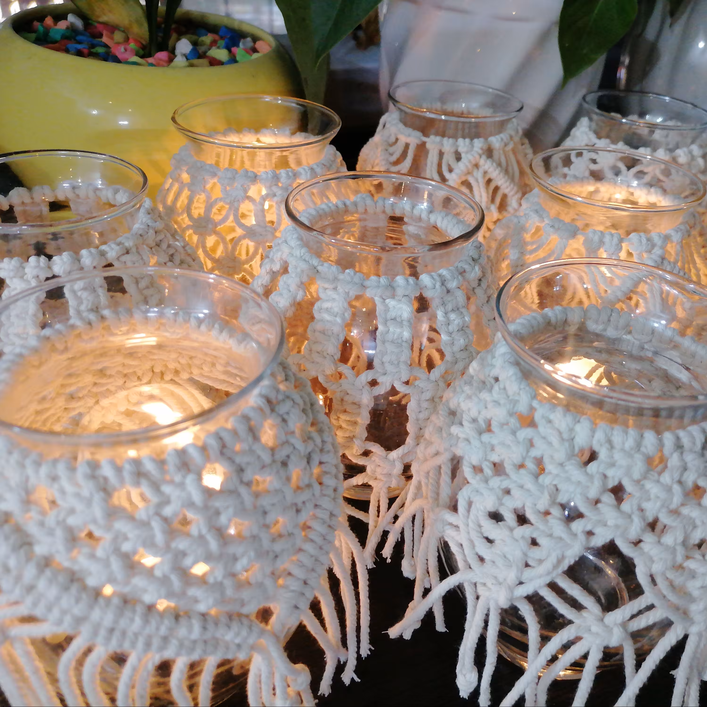 جاشمعی های مکرومه