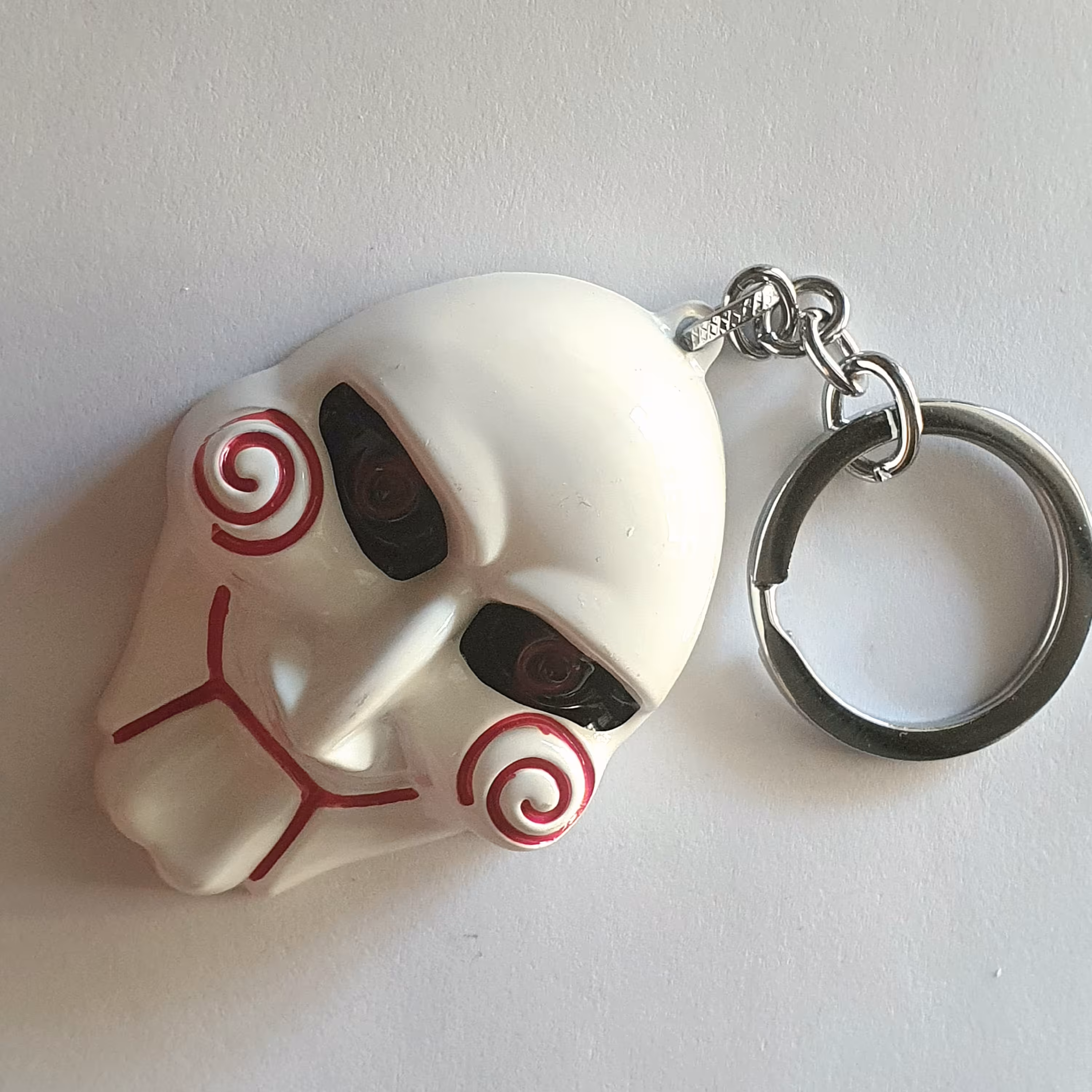 جاسویچی فلزی ماسک جیگ ساو Jigsaw  سفید