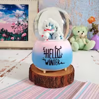 گوی موزیکال پمپی خرس برفی 