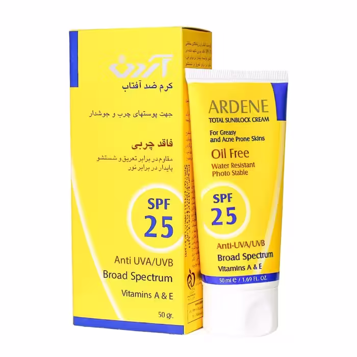 کرم ضد آفتاب SPF25  آردن ضد افتاب اردن