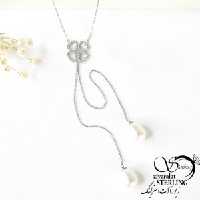گردنبند نقره زنانه طرح هما کد4783