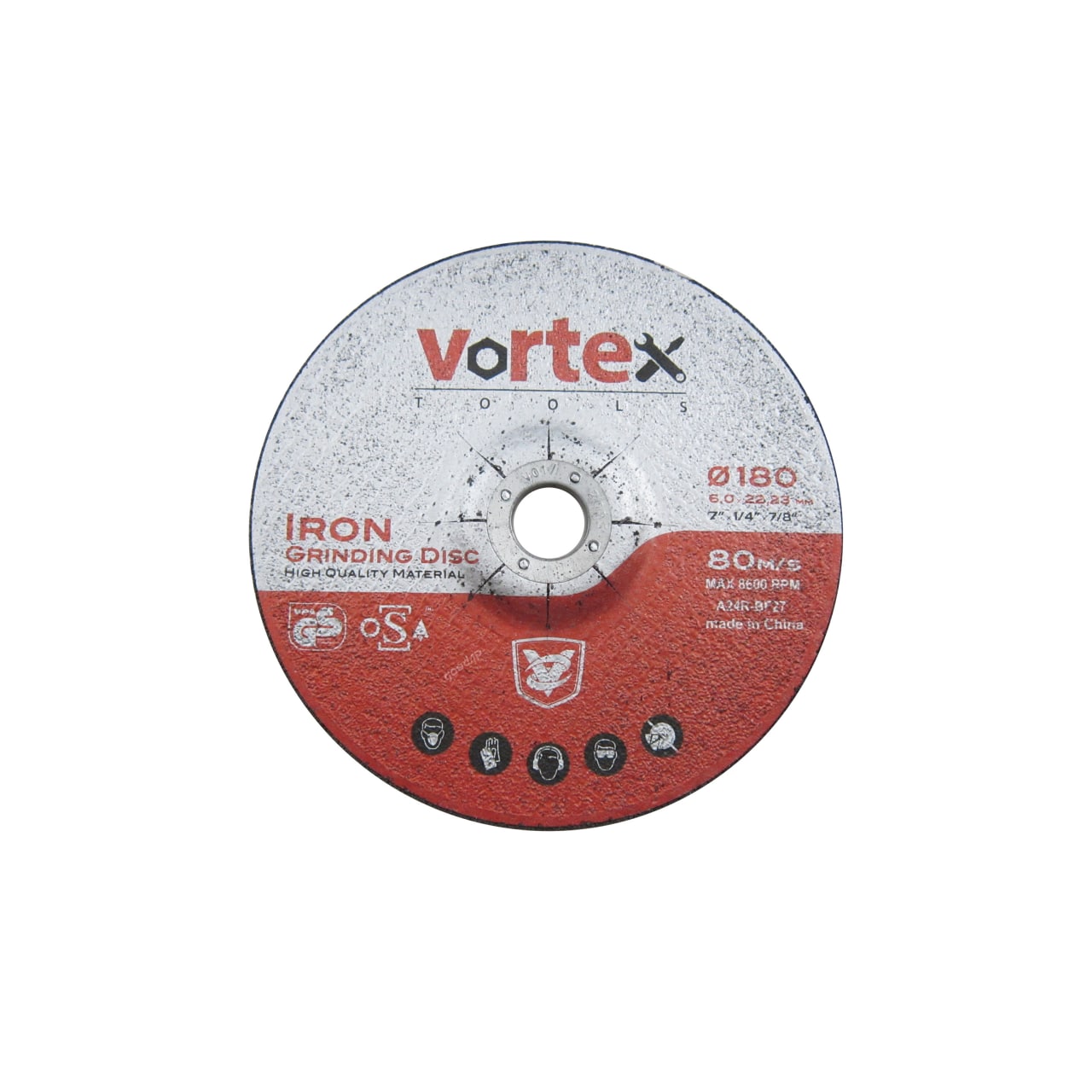 صفحه ساب ( سايش ) آهن 180 میلی متر ورتکس