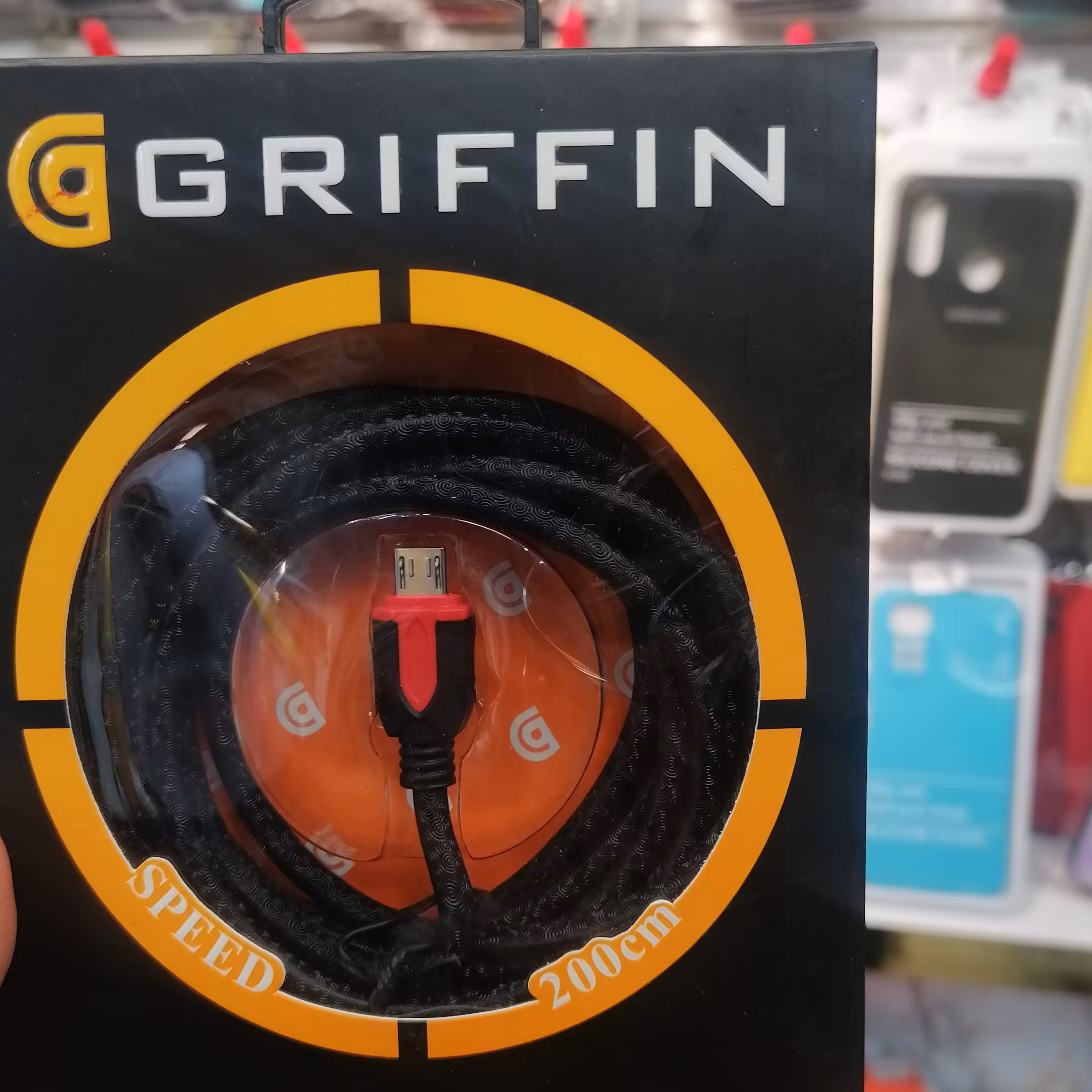 کابل شارژ  گرفین 2 متری فست