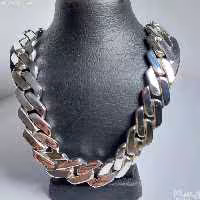 زنجیر کارتیر مردانه مدل ژاپنی (هشتی)سنگین شیک عالی