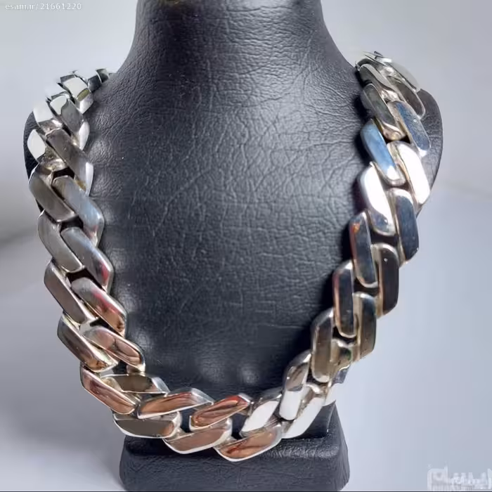 زنجیر کارتیر مردانه مدل ژاپنی (هشتی)سنگین شیک عالی