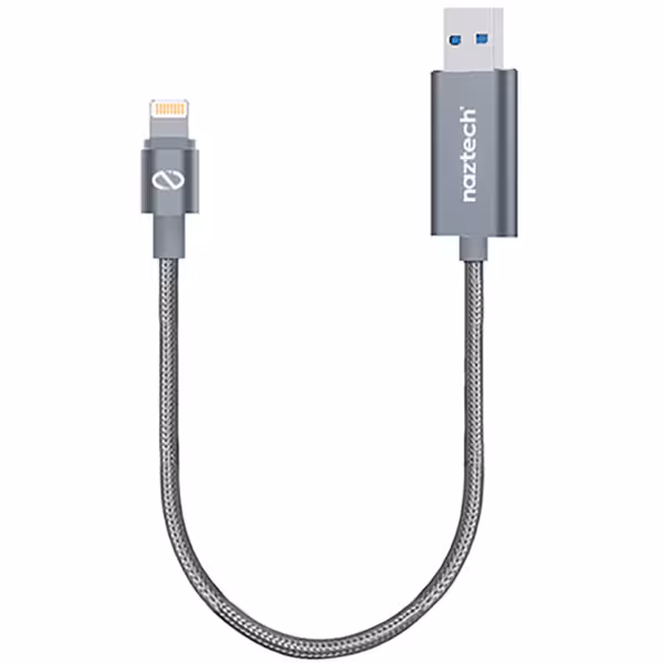 کابل حافظه دار و انتقال داده لایتنینگ نزتک مدل Luv Share با ظرفیت 32 گیگابایت