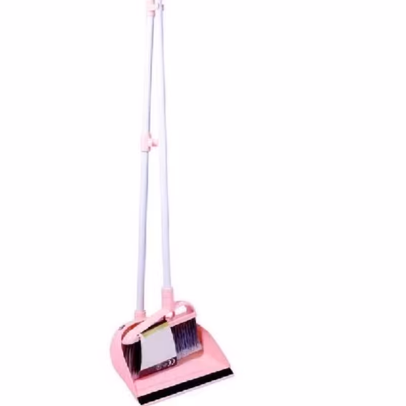 جارو و خاک انداز ایستاده ( با دسته مشکی )