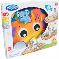 تشک بازی نوزاد پلی گرو با اویز عروسکی مدل زرافه   playgro