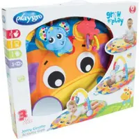 تشک بازی نوزاد پلی گرو با اویز عروسکی مدل زرافه   playgro