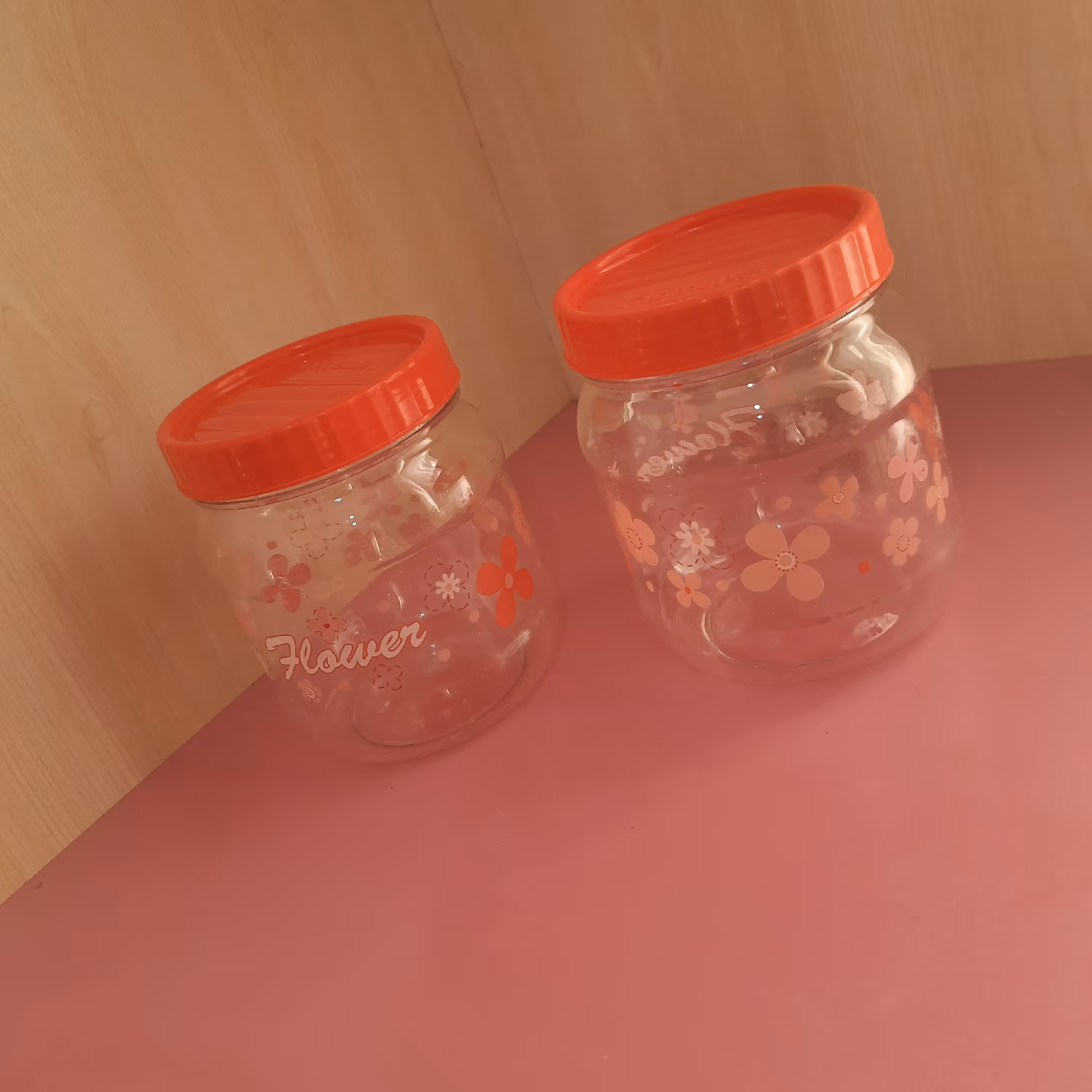 بانکه جا ادویه ای سایز کوچک گلدار