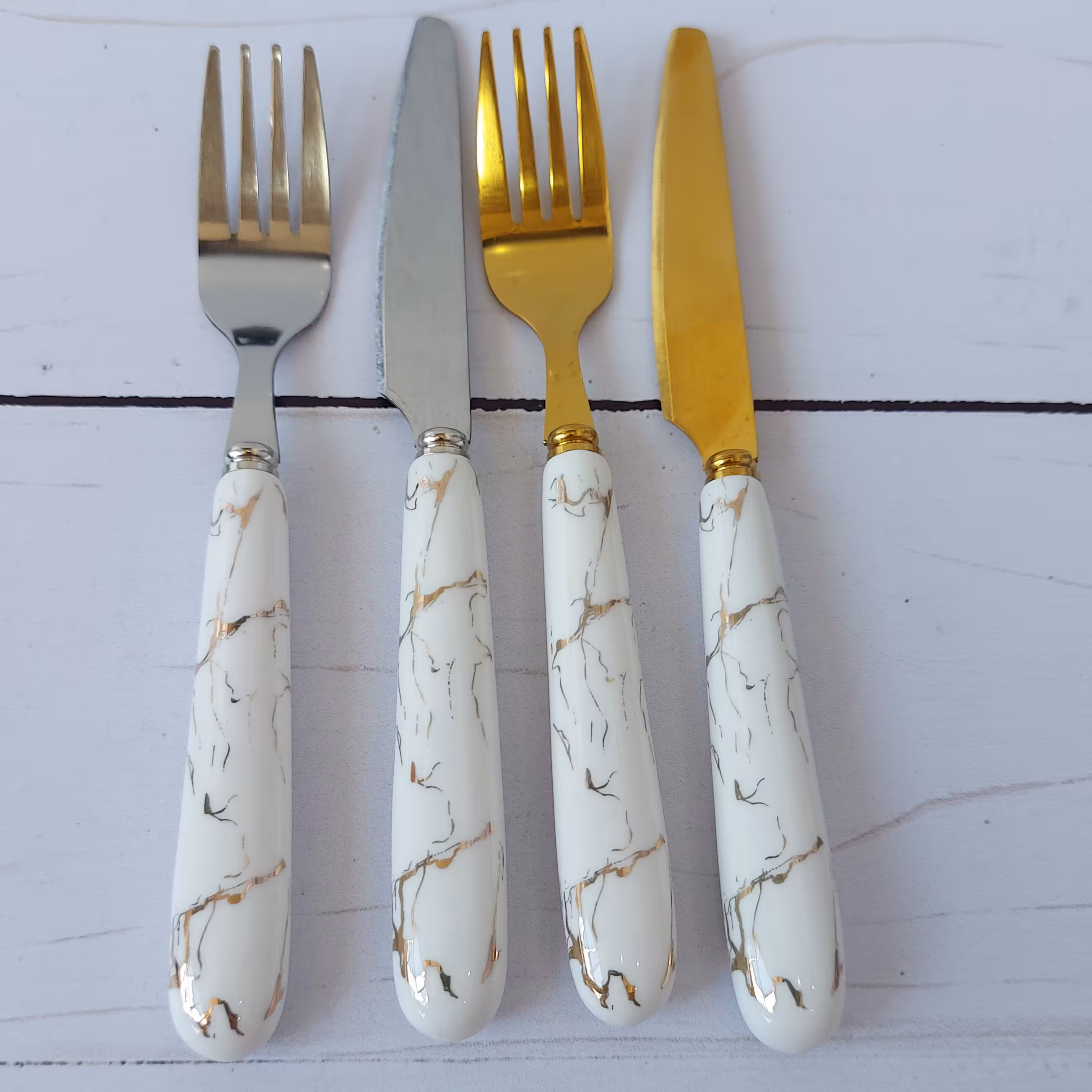 کارد و چنگال پذیرایی سرامیکی