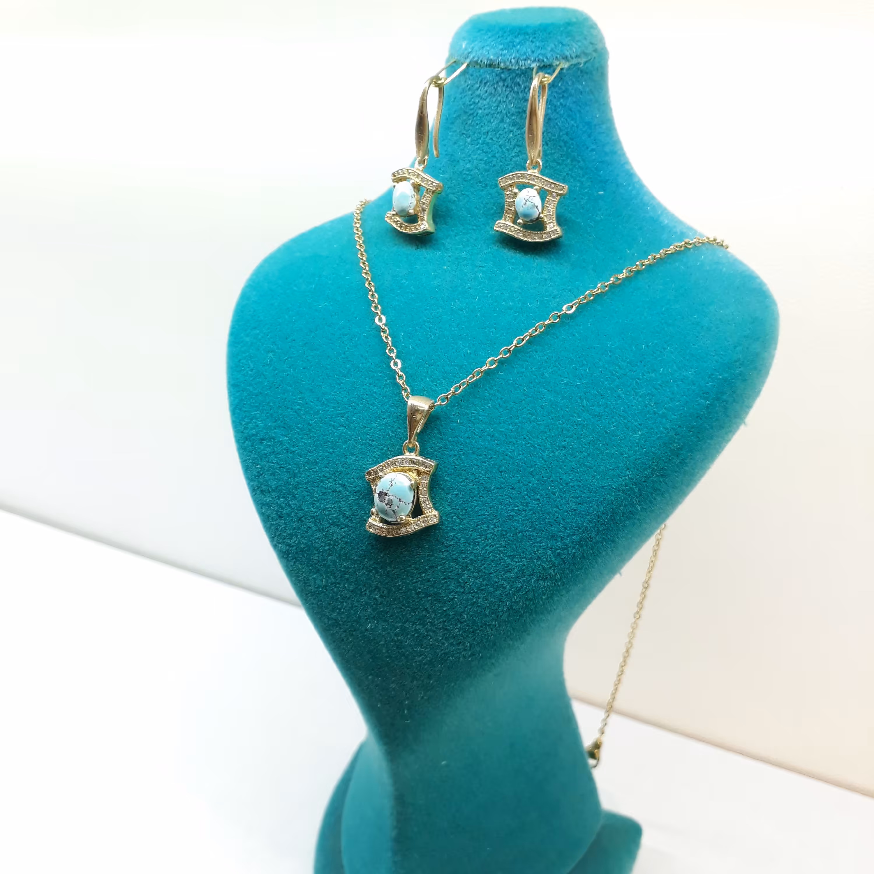 نیم ست فیروزه نیشابور