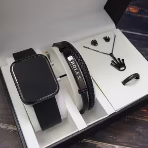 ساعت مچی ال ای دی دارای نور قرمز led