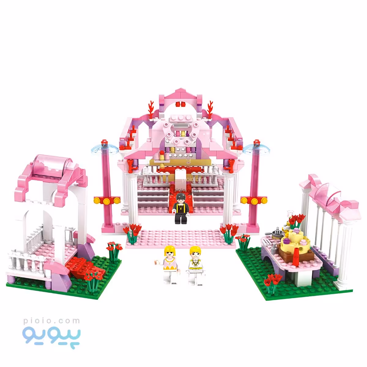 لگو ساختنی جشن عروسی COGO آیتم 3265 تک و عمده