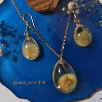 نیم ست رزینی بچگانه طرح قاصدک 