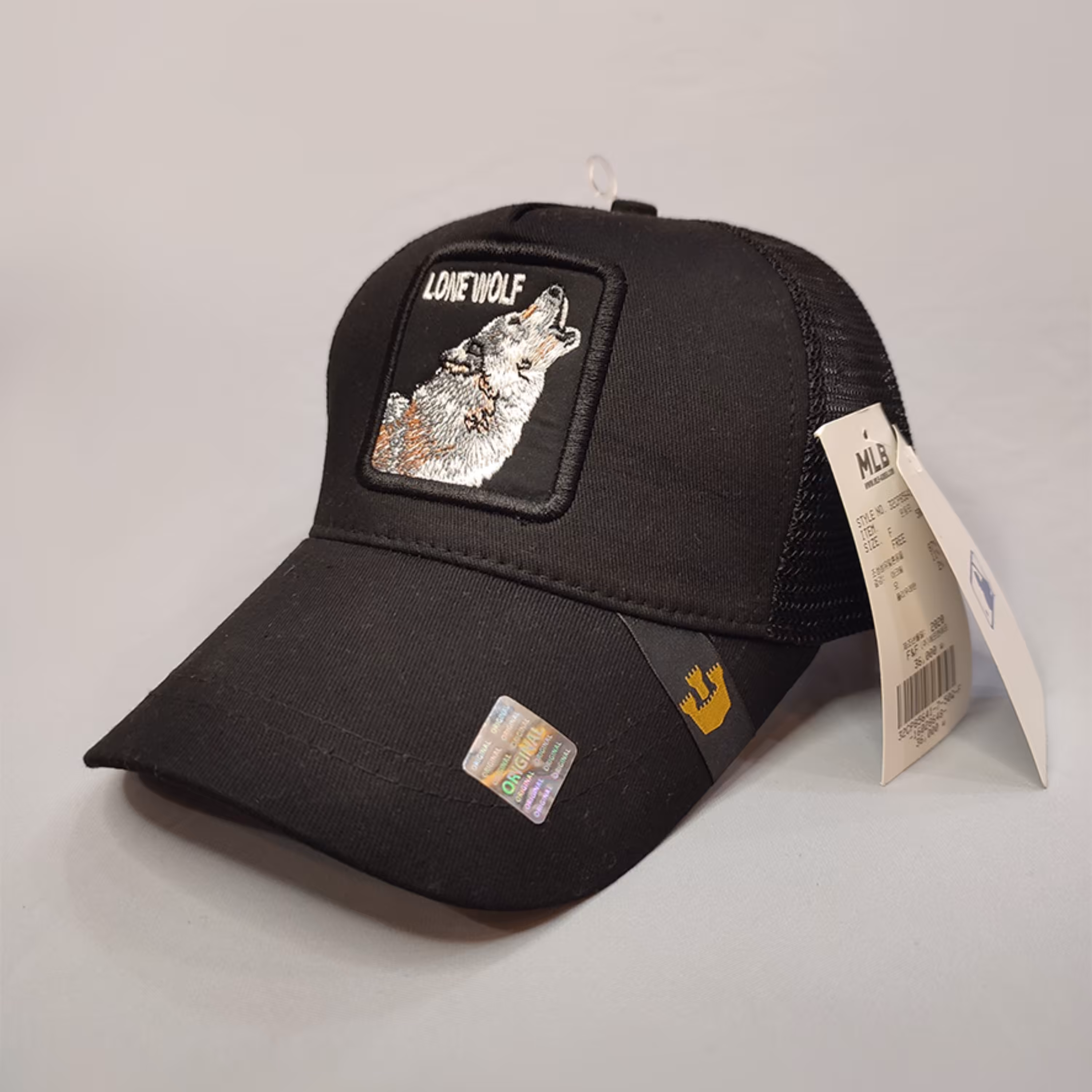 کلاه گورین گرگ مشکی Lone Wolf کد 9009